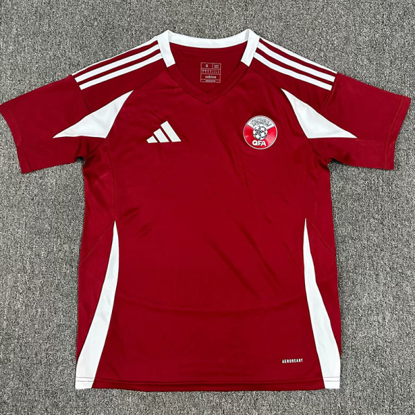 24/25 Qatar Home Fans Soccer Jersey