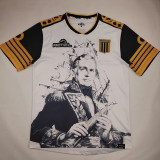 25/26 Club Almirante Brown Anniversary Edition Black White Fans Soccer Jersey