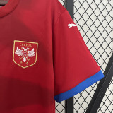 2024 Serbia  Home Fans Soccer Jersey
