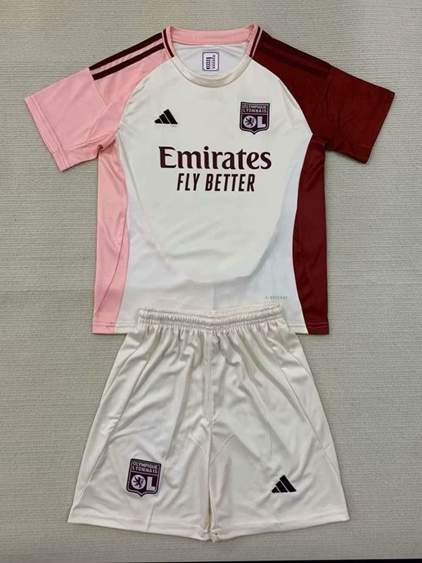24/25 Lyon Third Kids Soccer Jersey