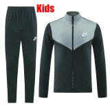 25/26 NJ Dark Grey Kids Jacket Tracksuit#NJ12