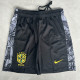 24/25  Brazil  Black &Grey Shorts Pants