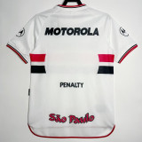 2000 Sao Paulo Home Retro Soccer Jersey（圆领）