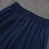 25/26 ATM Royal Blue Half Pull Tracksuit#E25138(童装、半拉链)