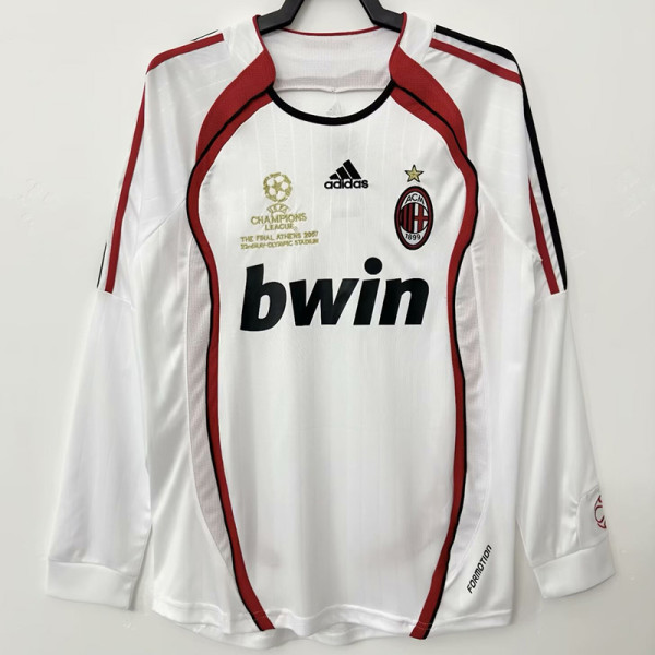 2006/2007 ACM Away  Long Sleeve Retro Soccer Jersey (长袖)
