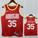 ROCKETS DUR ANT #35 Red Retro Edition  Top Quality Hot Pressing NBA Jersey
