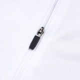 25/26 CHE White Half Pull Tracksuit#B2576 (半拉链)