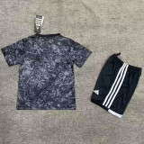24/25 Man Utd  Stone Rose Special Edition Kids Soccer Jersey