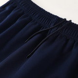24/25 PSG  Blue Grid Pattern Jacket Tracksuit(02)