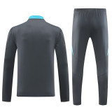 24/25 Argentina Grey Half Pull Tracksuit (半拉链)