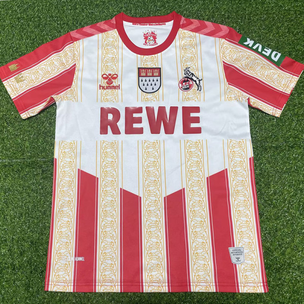 24/25 FC Köln Carnival Special Edition Fans Soccer Jersey