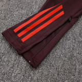 24/25 Bayern Red Polo Collar Pants Set(C1119)