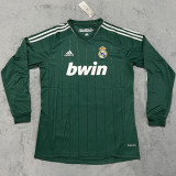2012/2013 RMA Third  Long Sleeve Retro Soccer Jersey
