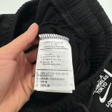 24/25 New NK Black Cotton shorts(M15、前带英文标、全棉)