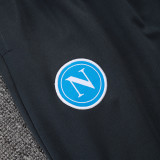 25/26 Napoli Blue Inkjet Kids Half Pull Tracksuit #E25152(童装\半拉链)