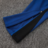24/25 INT Light Royal Blue Inkjet Half Pull Tracksuit #B956 (半拉链、)