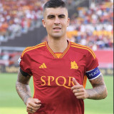23/24 Roma Home Fans Soccer Jersey (Print SPQR)