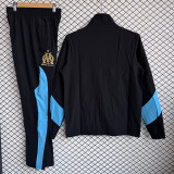 26/27 Marseille Black & Blue Windbreaker Tracksuit