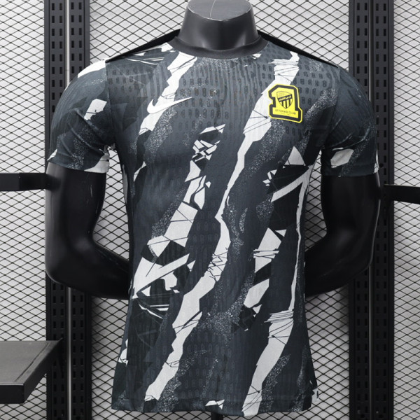 25/26 Ittihad Black pre-match Player Version Training Shirts