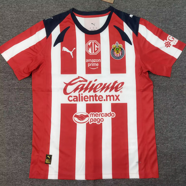 25/26 Chivas Home  Fans Soccer Jersey