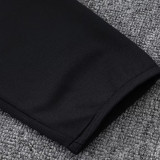 25/26  Man Utd Black Kids  Jacket Tracksuit#E2551(童装、蓝色侧边）