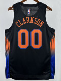 25/26 KNICKS CL ARK SON #00 Black Limited  Edition Top Quality Hot Pressing NBA Jersey