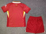 24/25 LIV Home Kids Soccer Jersey
