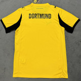 25/26 Dortmund Steel Stamp Edition Yellow  Fans Soccer Jersey