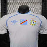 26/27 Congo White Player Version Soccer Jersey(带章)