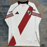 25/26 River Plate Home Long Sleeve  Fans Soccer Jersey