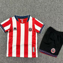 25/26 Sheffield Home Kids Soccer Jersey