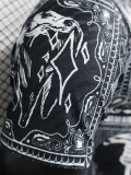 23/24 ARS Black Pattern  Player Version Retro Soccer Jersey