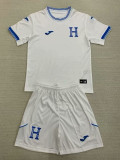 24/25  Honduras Home Kids Soccer Jersey