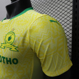 24/25 South Africa Mamelodi Sundowns Home  Player Version Soccer Jersey