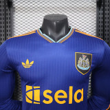 25/26 Newcastle Third Long Sleeve Player Version  Soccer Jersey