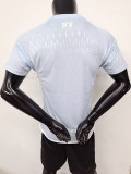23/24 Algeria Sky Blue Special Edition Player's Edition Soccer Jersey # A14