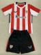 24/25 Bilbao Home Kids Soccer Jersey