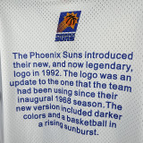 25/26 Suns White MN Retro Edition Short Shirts