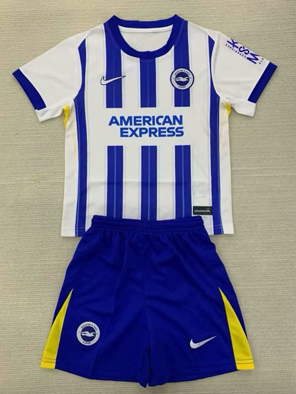 24/25 Brighton Home Kids  Soccer Jersey