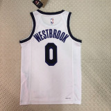 22/23 LAKERS WESTBROOK #0 White City Edition Top Quality Hot Pressing NBA Jersey