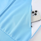 24/25 AJ20 Sky Blue kids Jacket Tracksuit(童装）