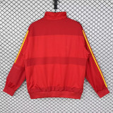 2010 Spain Home Red Retro Windbreaker