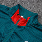 25/26 ACM Deep Green inkjet Half Pull Tracksuit #B25144 (半拉链)