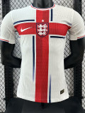 2024 England White and Red Special Edition Player Version Soccer Jersey