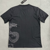 24/25 RMA  Black ( White Dragon )Special Edition  Fans Soccer Jersey