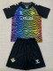 24/25  Real Betis Black Goalkeeper  Kids Soccer Jersey