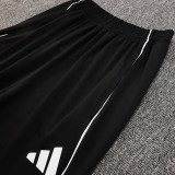 25/26 Algeria Black Training Long Pants (Have Pocket) #C2507