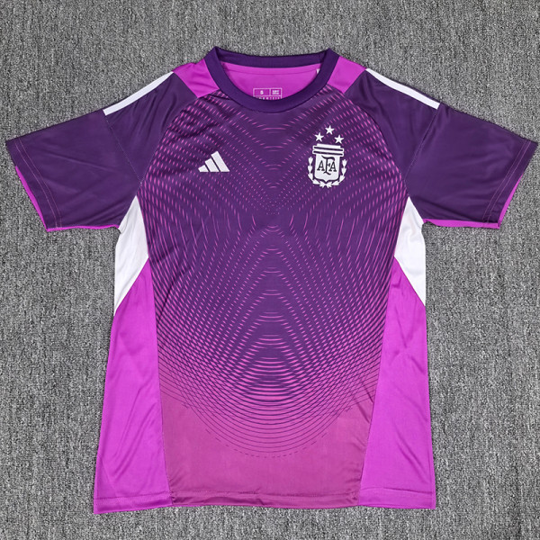 25/26  Argentina Goalkeeper Purple Fans Soccer Jersey