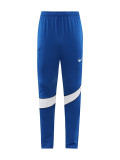 2024 NK Blue White Half Zipper Sportswear # NB07(半拉链)