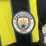 24/25 Man City Away Kids Soccer Jersey